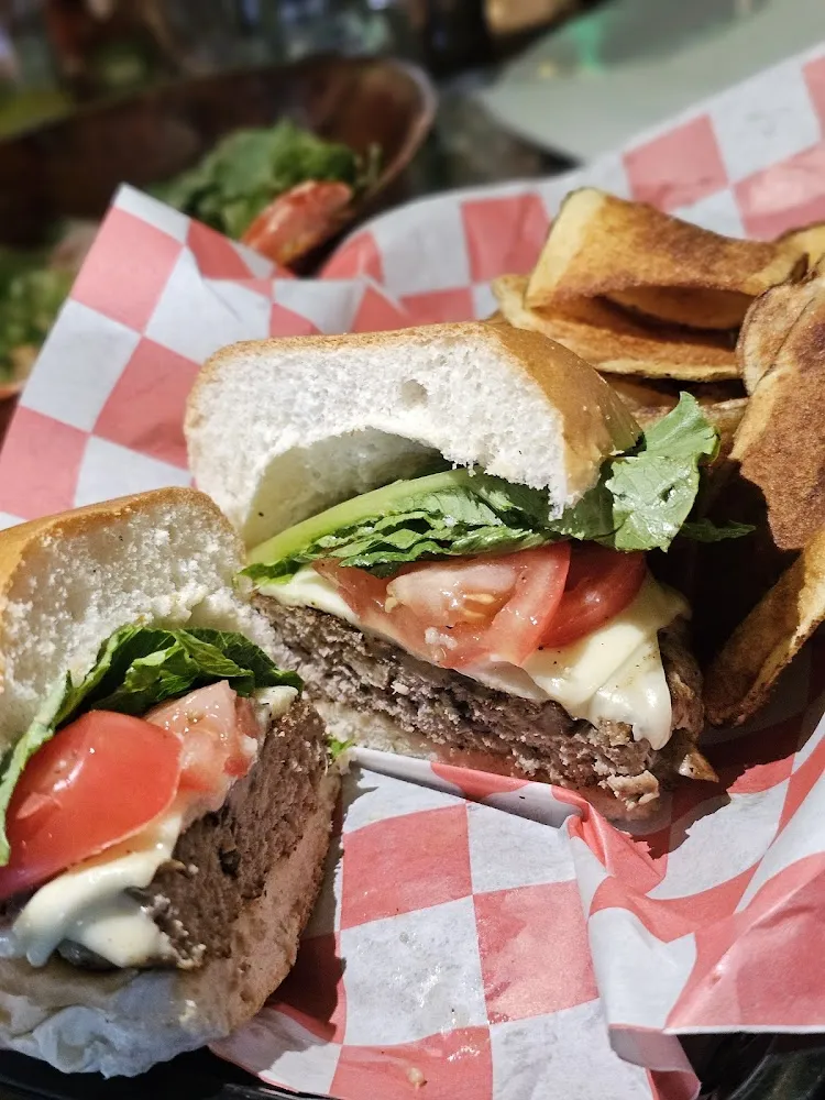 Mushroom Turkey Burger